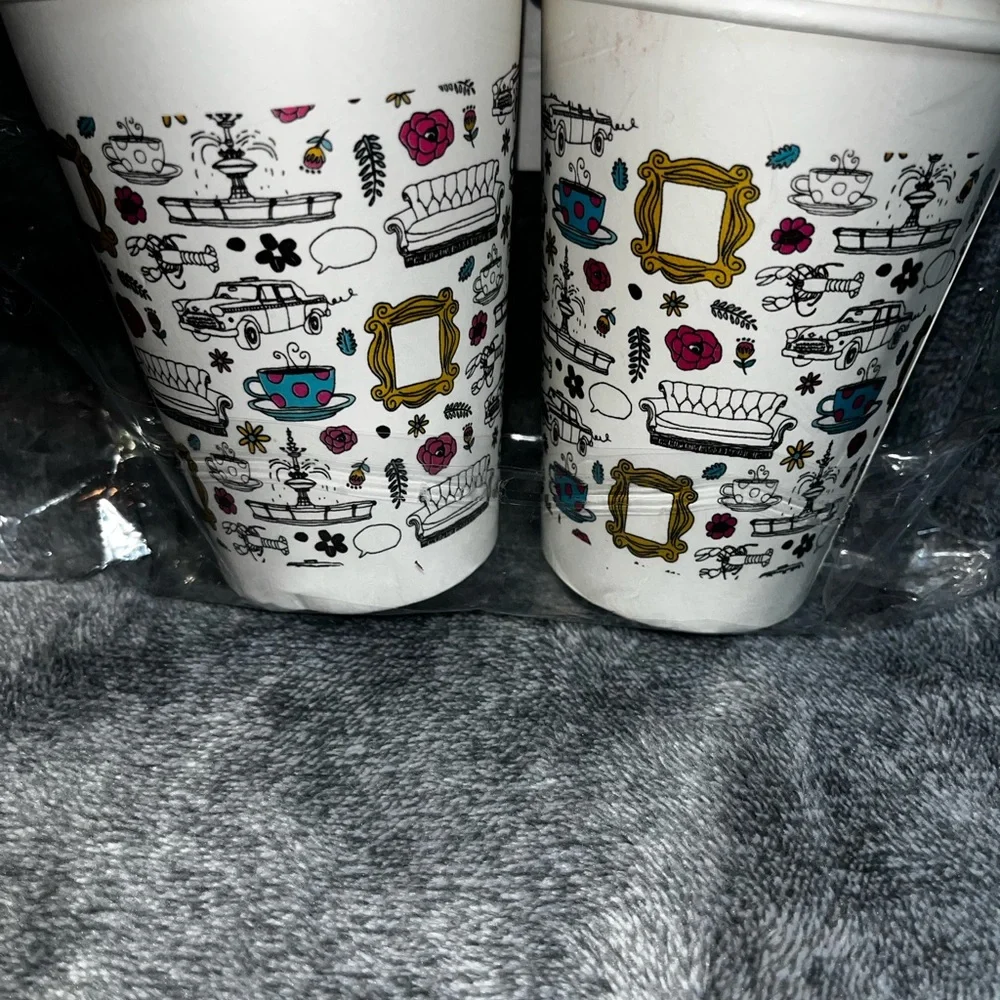 Friends TV Show Cups Set-20 Rachel Monica Joey Chandler Phoebe